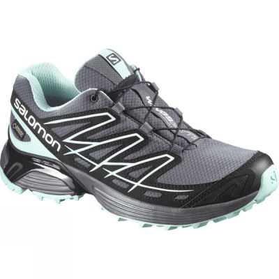 Zapatillas Running Salomon Wings Flyte GTX Mujer - Gris - Chile XTK814736